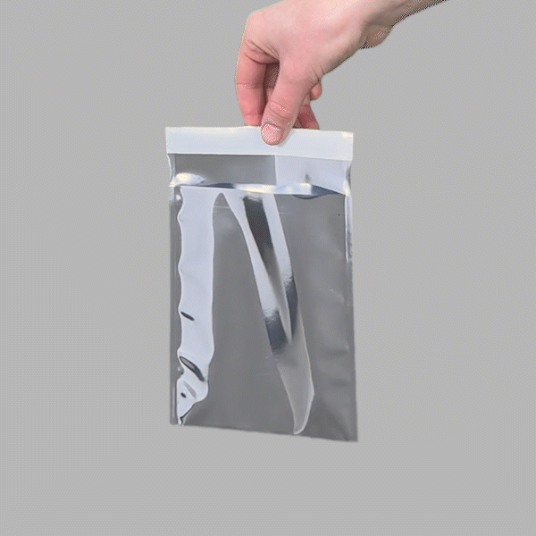 13*16 cm срібний глянцевий