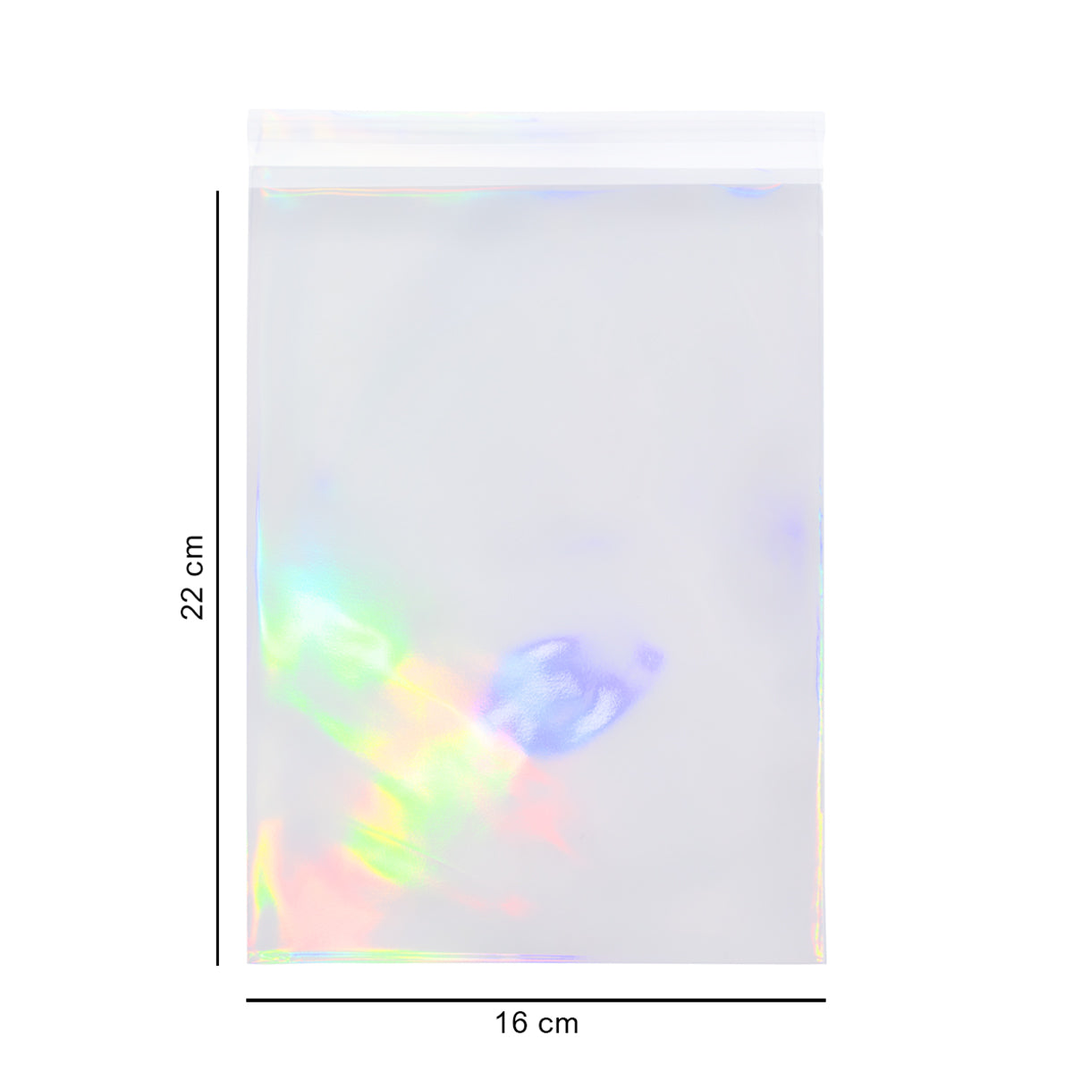 16*22 см прозоро-голографічний