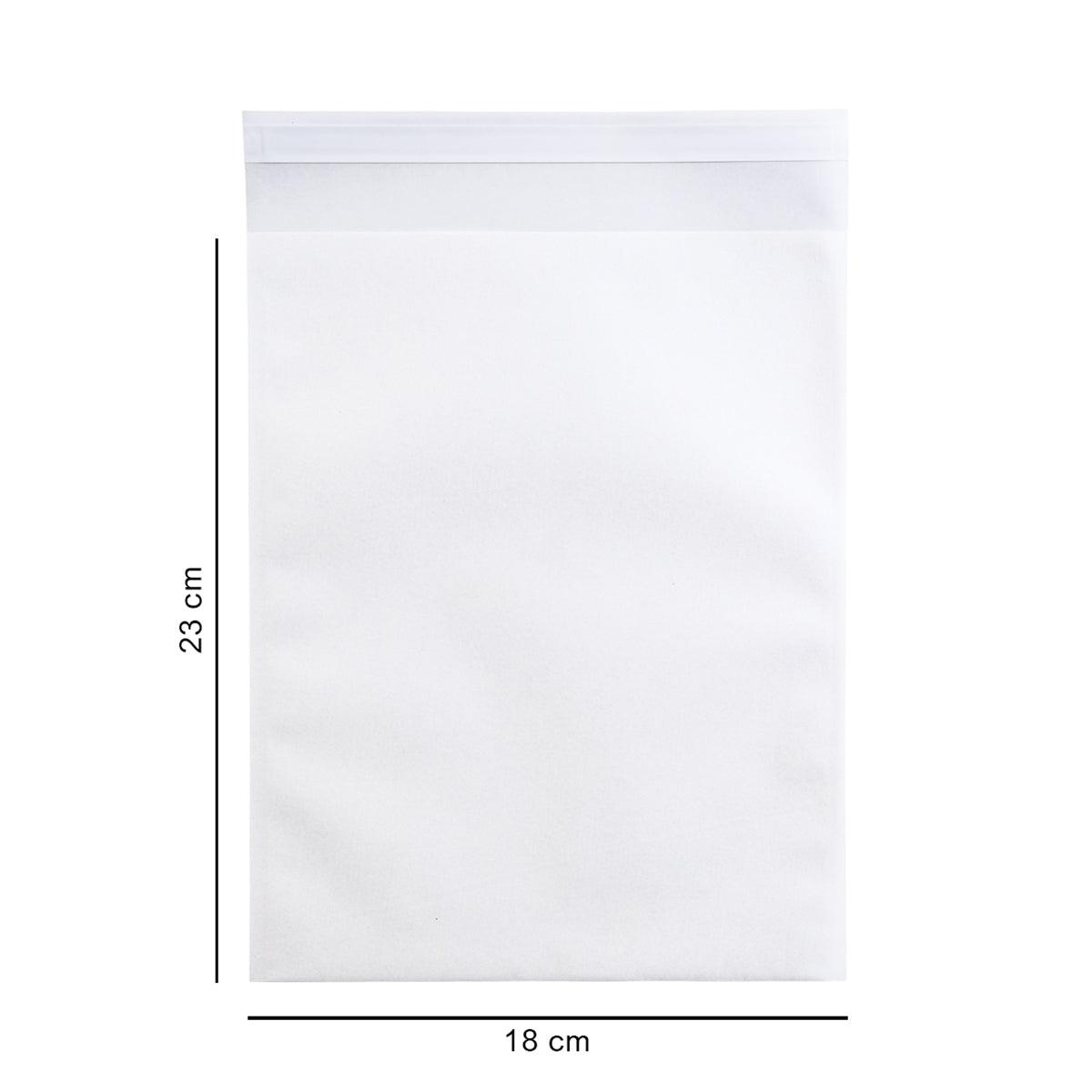 18*23 см крафтовий білий