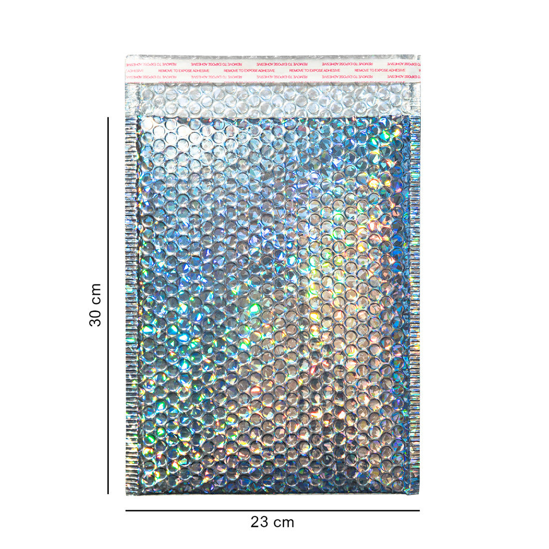 23*30 cm конверт армований голографічний